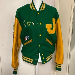 Varsity cheerleader jacket